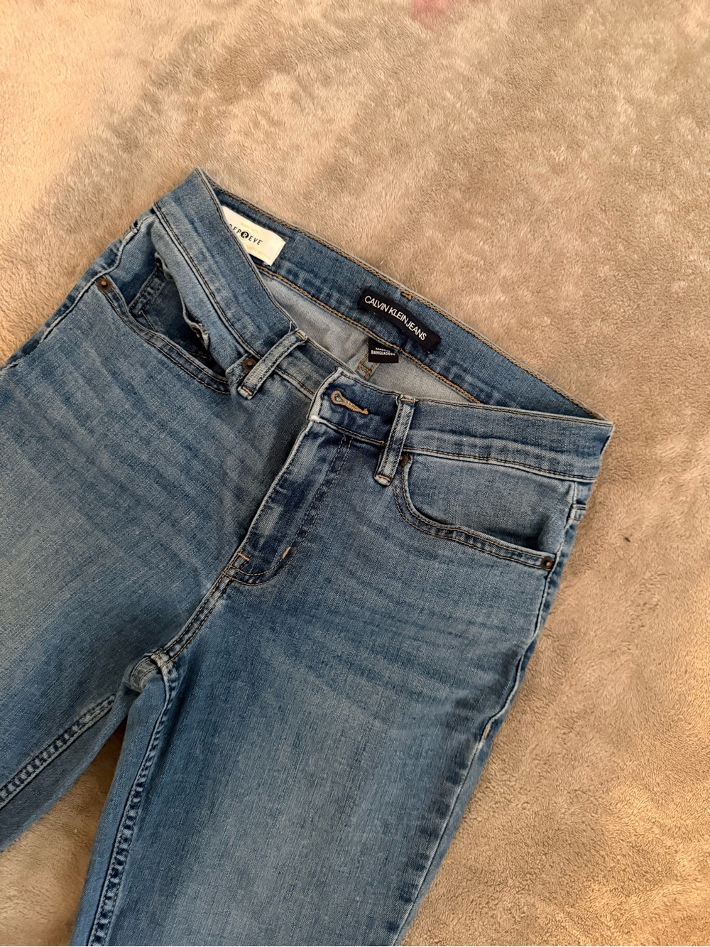 Calvin Klein Jeans Women's Medium Blue Skinny Jeans